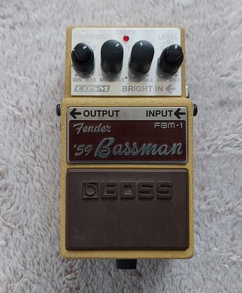 Boss Fender 59 Bassman Guitar Pedal