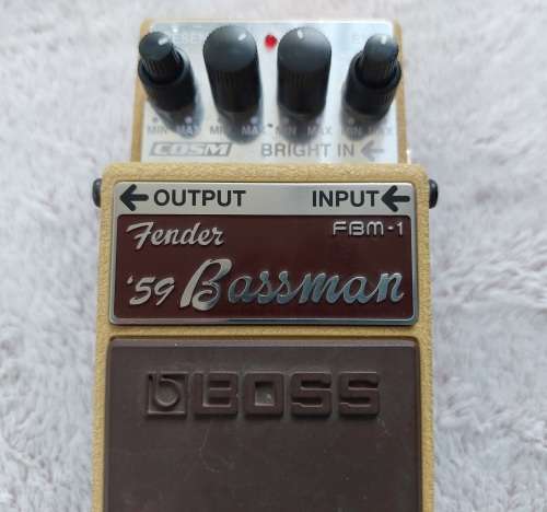 Boss Fender 59 Bassman Guitar Pedal