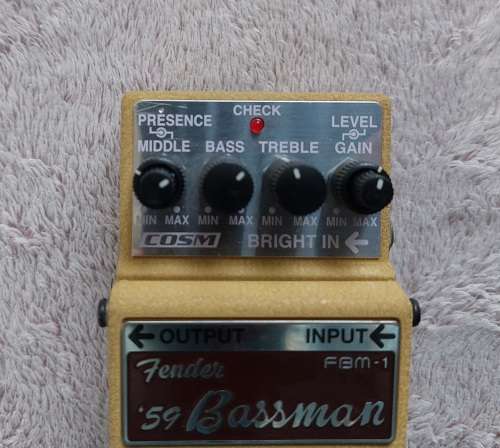 Boss Fender 59 Bassman Guitar Pedal