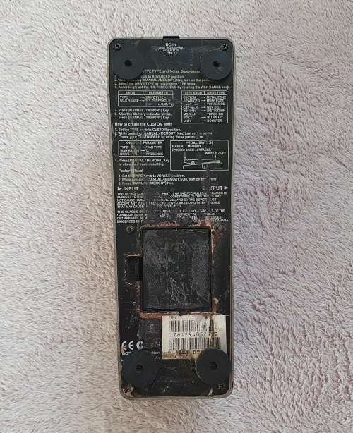 Boss PW-10 V-Wah Guitar Wah Pedal