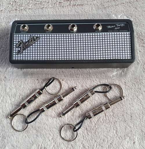 Guitar Jack Plug Fender Twin Reverb Wall Key Hanger