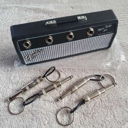 Guitar Jack Plug Fender Twin Reverb Wall Key Hanger