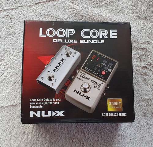 Nux Loop Core Deluxe Bundle Guitar Looper Pedal