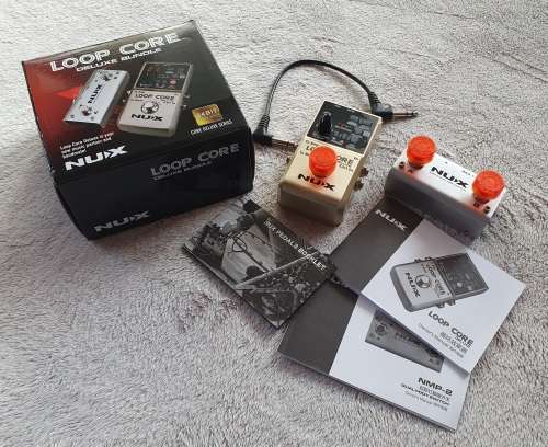Nux Loop Core Deluxe Bundle Guitar Looper Pedal