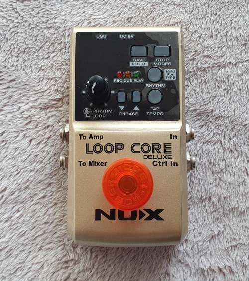 Nux Loop Core Deluxe Bundle Guitar Looper Pedal
