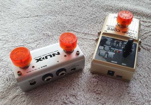Nux Loop Core Deluxe Bundle Guitar Looper Pedal