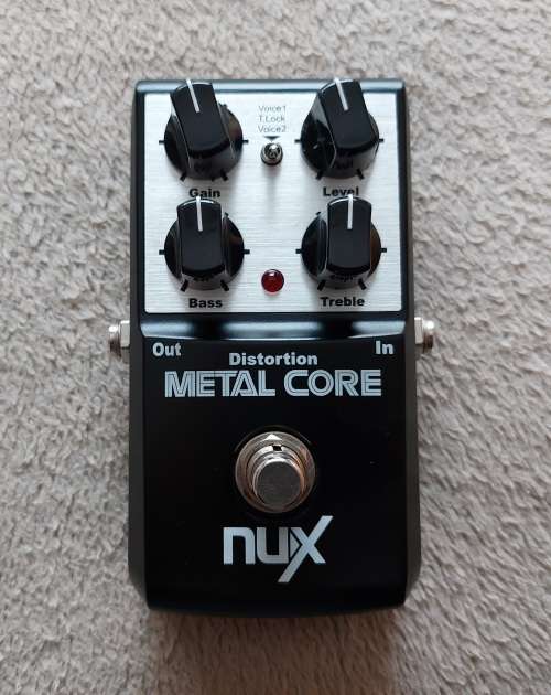 NUX Metal Core Guitar Distortion Pedal