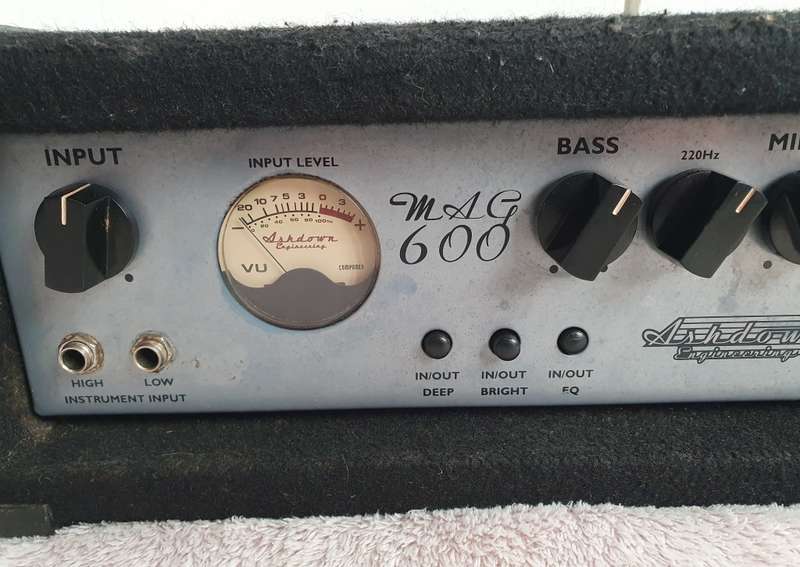 Ashdown Engineering MAG 600 Bass Guitar Amp Head