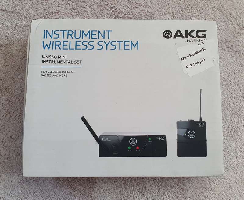 AKG WMS40 Mini Wireless Guitar Instrument System