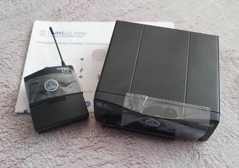 AKG WMS40 Mini Wireless Guitar Instrument System
