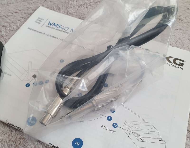 AKG WMS40 Mini Wireless Guitar Instrument System