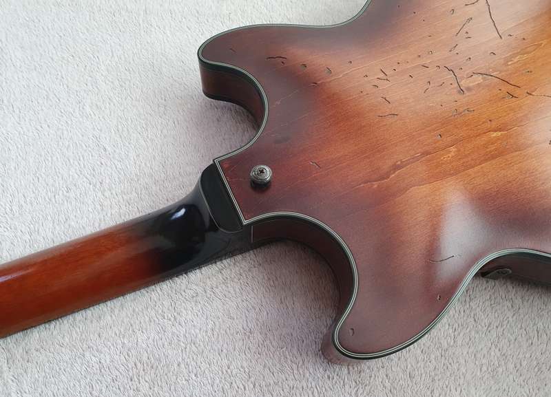 Brand New Ibanez AMV10A Semi-Hollow Guitar