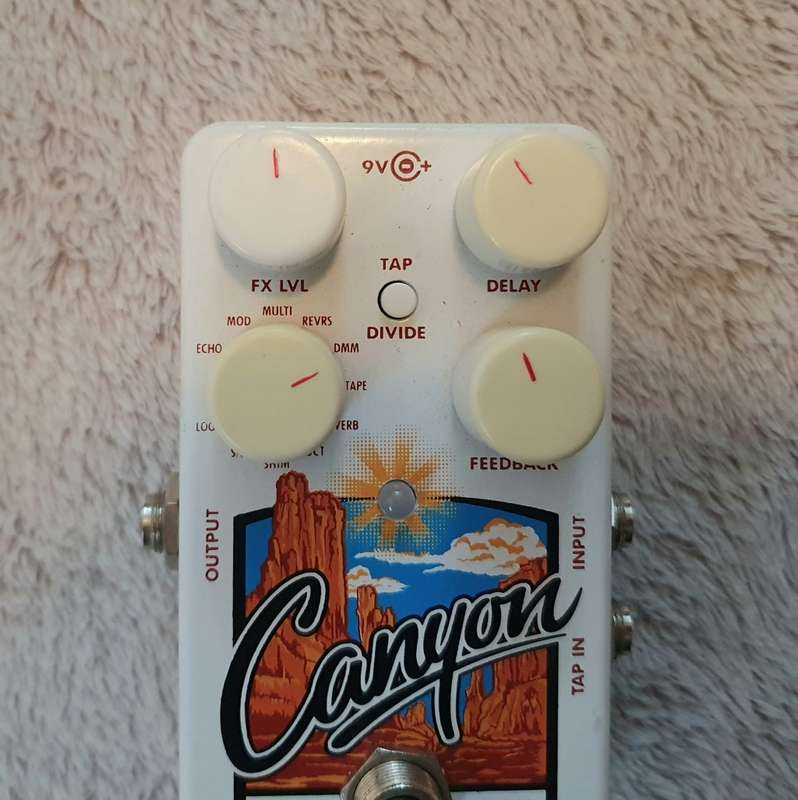Electro-Harmonix Canyon Delay Looper Guitar Pedal