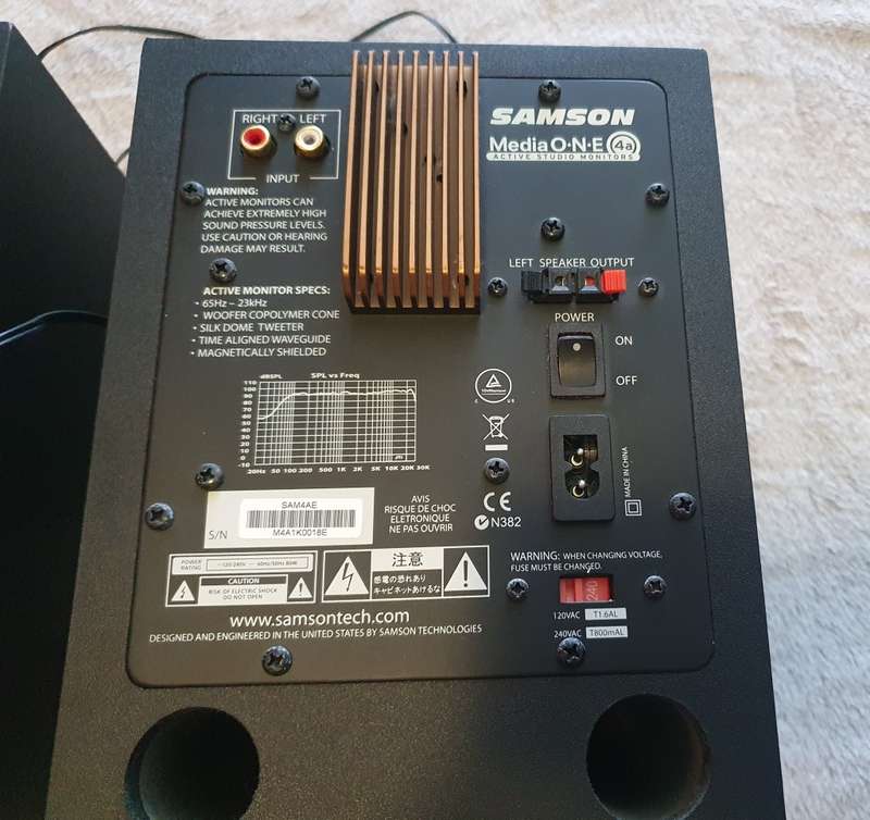 Samson Media One 4a Active Studio Monitors