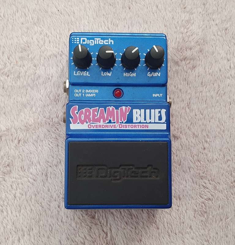 Digitech Screamin Blues Guitar Pedal