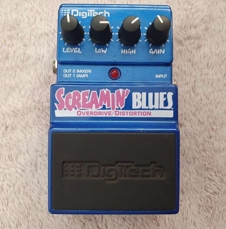 Digitech Screamin Blues Guitar Pedal