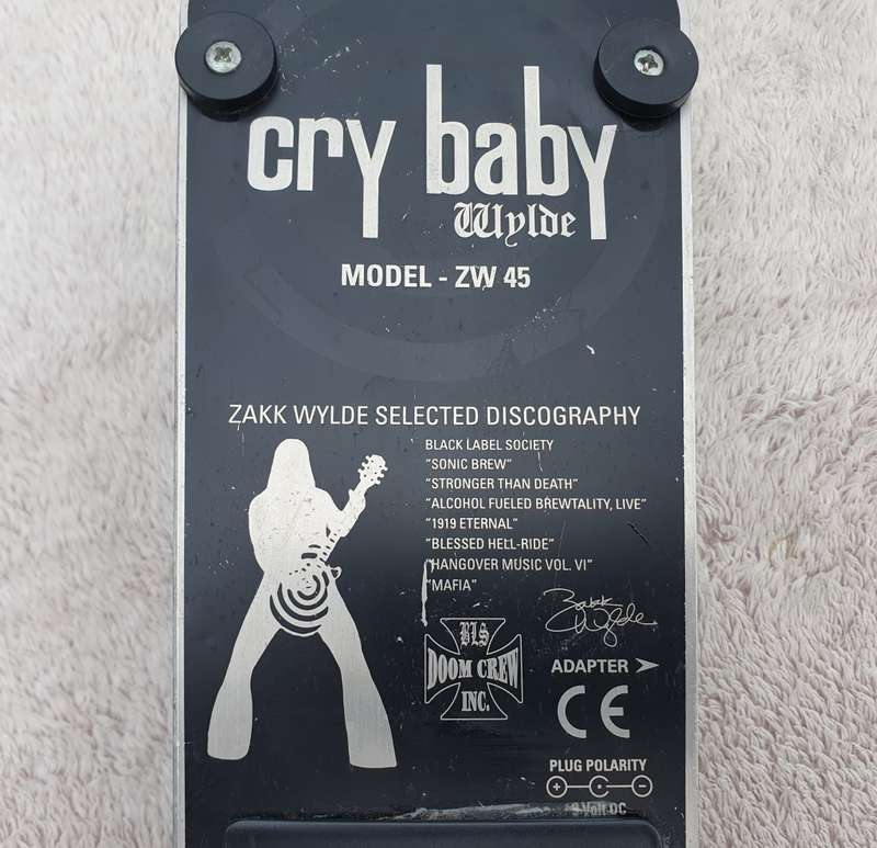 Dunlop Crybaby Wah ZW45 Zakk Wylde Signature