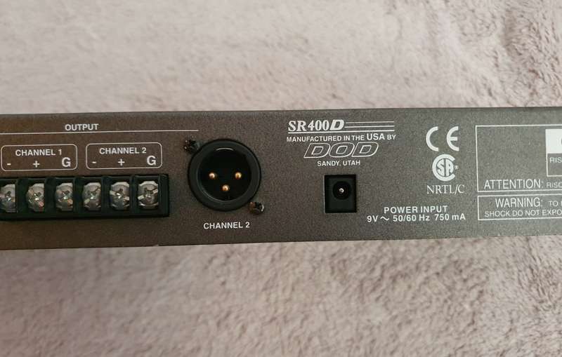 DOD SR400D Digital Room Delay Rack Effects Unit