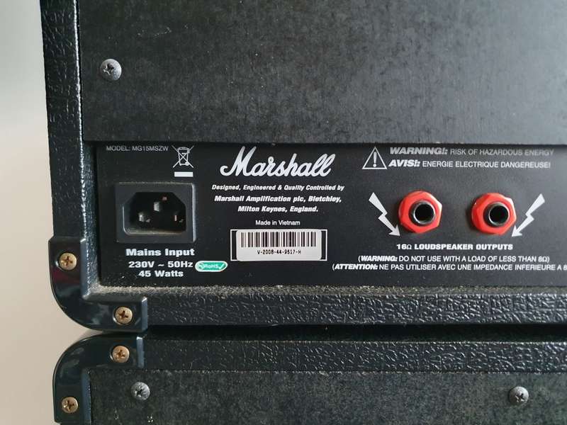 Marshall MG15MSZW Zakk Wylde Limited Edition Mini Stack