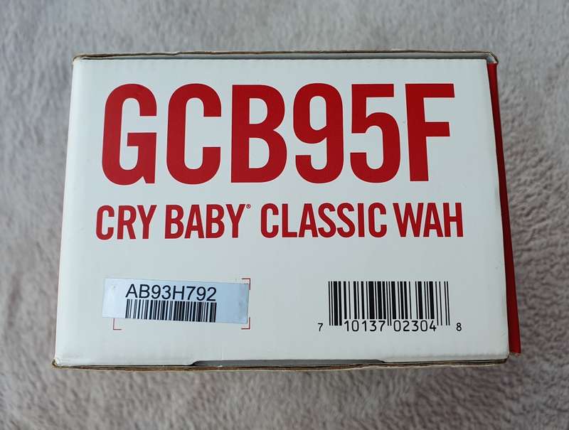 Cry Baby GCB95F Classic Wah Pedal for Guitar