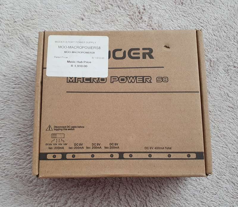 (NEW) Mooer Macro Power S8 - 8 way Guitar Pedal Power Supply