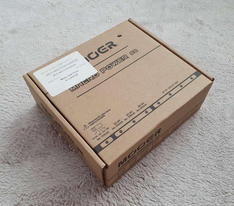 (NEW) Mooer Macro Power S8 - 8 way Guitar Pedal Power Supply