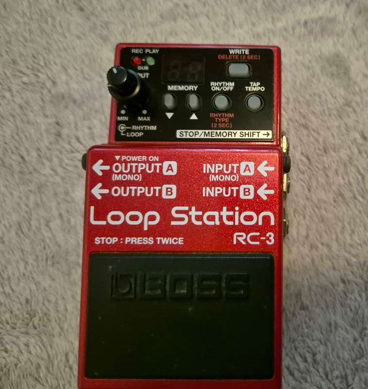 Boss RC-3 Loop Station Guitar Looper Pedal