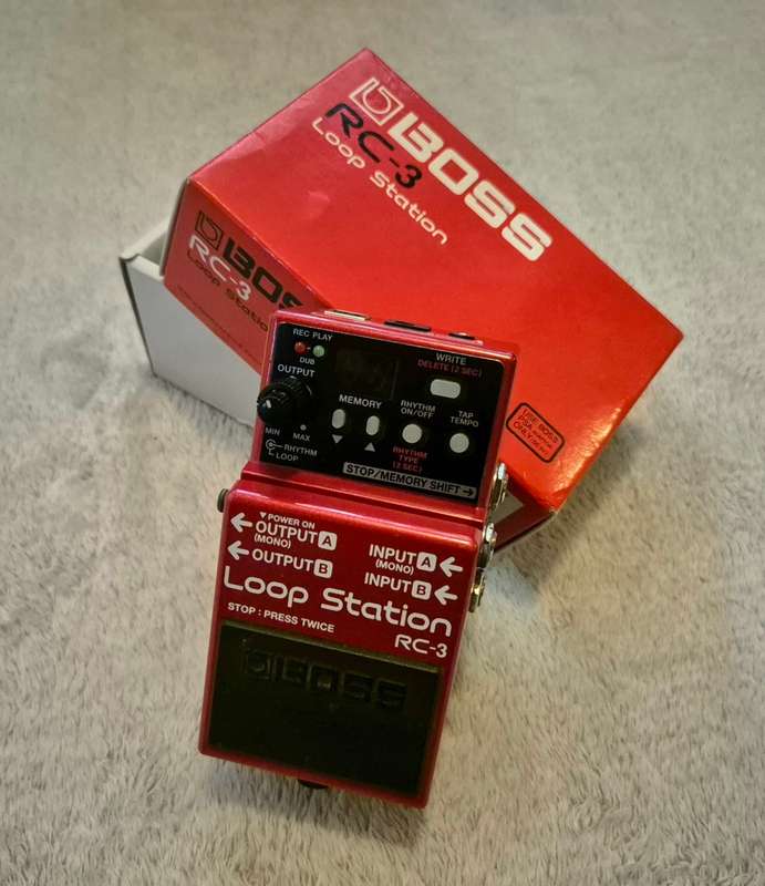 Boss RC-3 Loop Station Guitar Looper Pedal