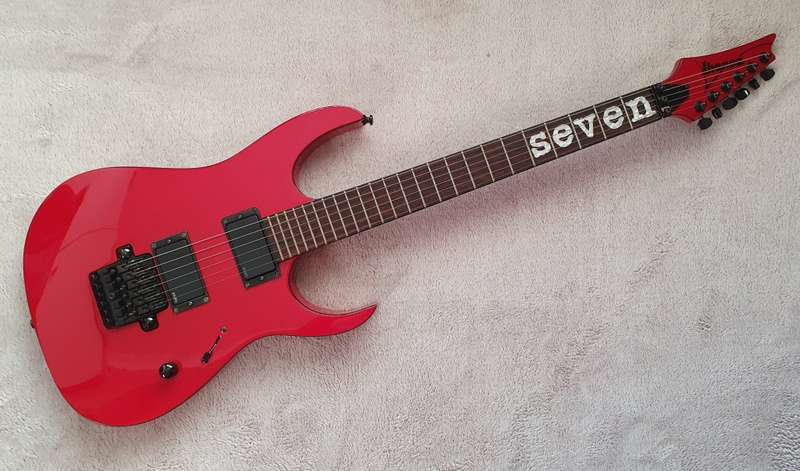 Ibanez MTM1 - Blood Red - Mick Thompson Signature Guitar