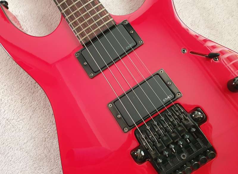 Ibanez MTM1 - Blood Red - Mick Thompson Signature Guitar
