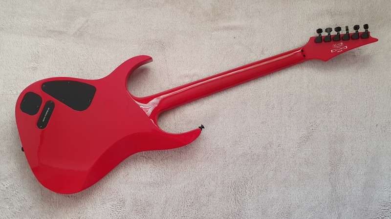 Ibanez MTM1 - Blood Red - Mick Thompson Signature Guitar