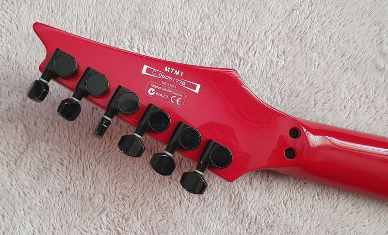 Ibanez MTM1 - Blood Red - Mick Thompson Signature Guitar