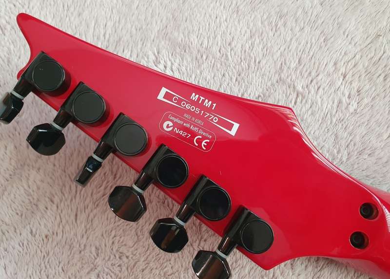 Ibanez MTM1 - Blood Red - Mick Thompson Signature Guitar