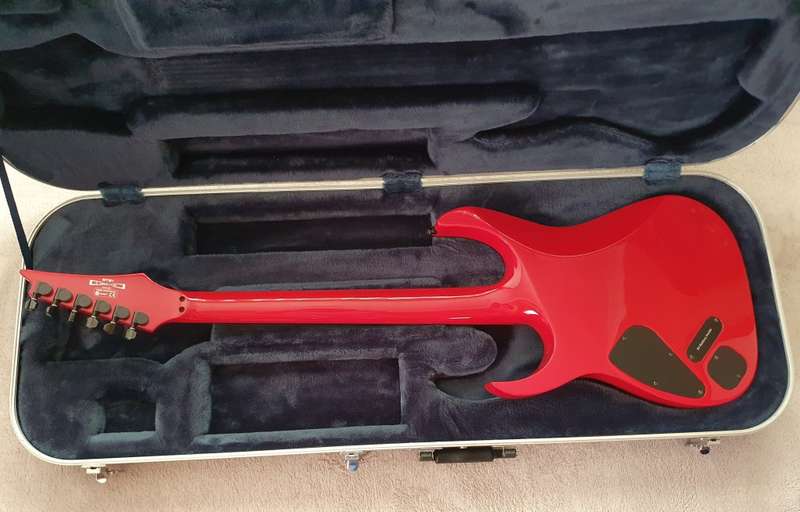 Ibanez MTM1 - Blood Red - Mick Thompson Signature Guitar