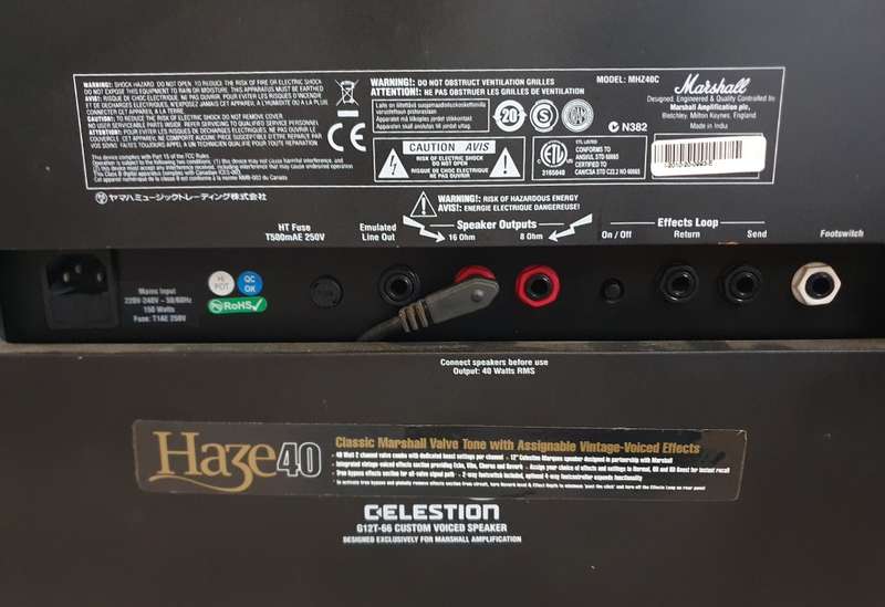 Marshall Haze 40 Guitar Valve Amp Combo