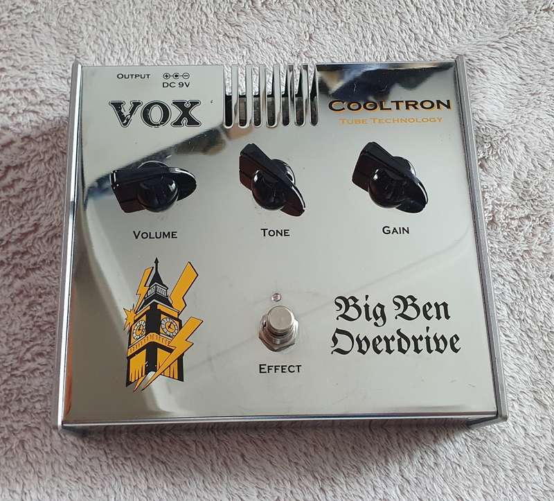 Vox Cooltron Tube Big Ben Overdrive Guitar Pedal
