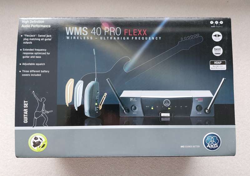 AKG WMS40 Pro Flexx Wireless Guitar Bug