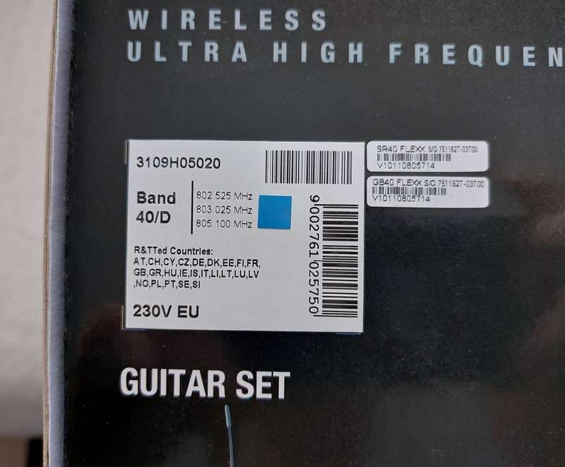AKG WMS40 Pro Flexx Wireless Guitar Bug
