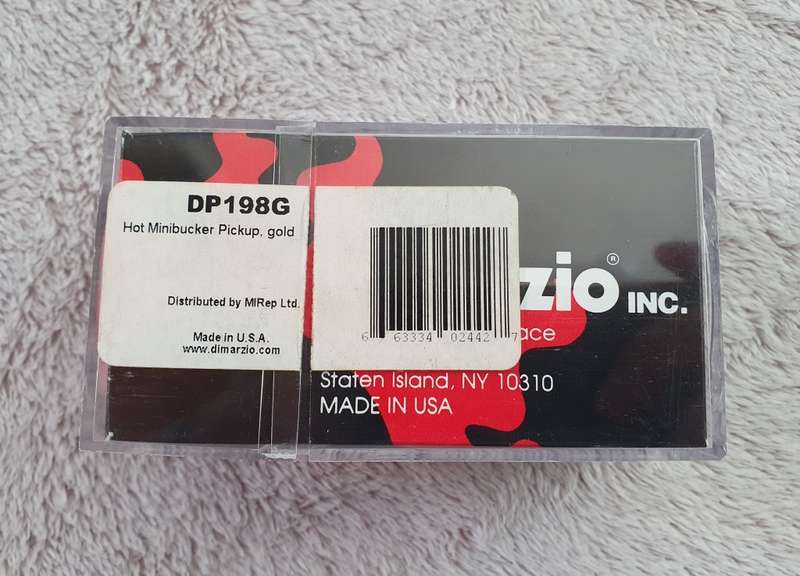 (NEW) Dimarzio DP198G Hot Minibucker Guitar Pickup