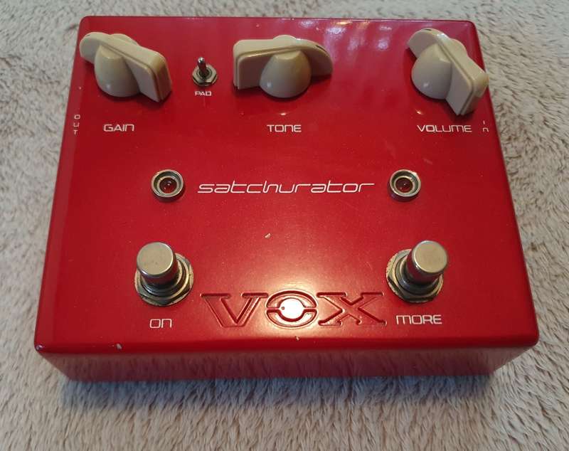 Vox Satchurator Overdrive/Distortion Guitar Pedal