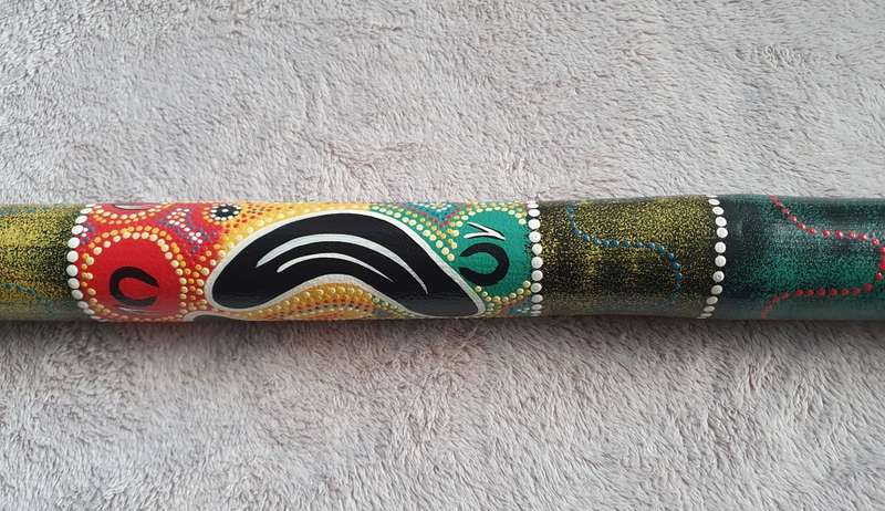 Didgeridoo Handpainted Wind Instrument