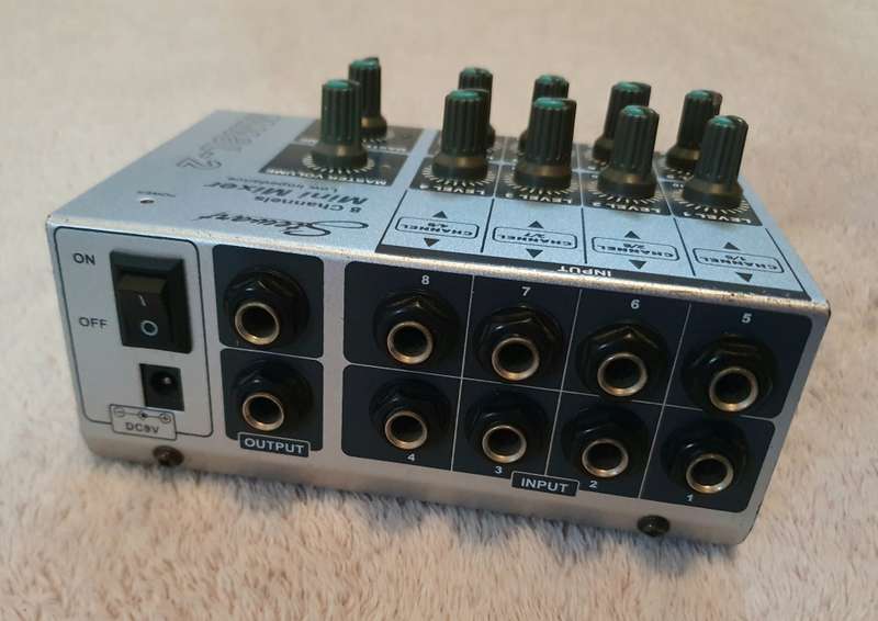 Stewart 8 Channel Mini Mixer MM8L-2