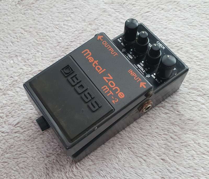 Boss MT-2 Metal Zone Distortion Guitar Pedal