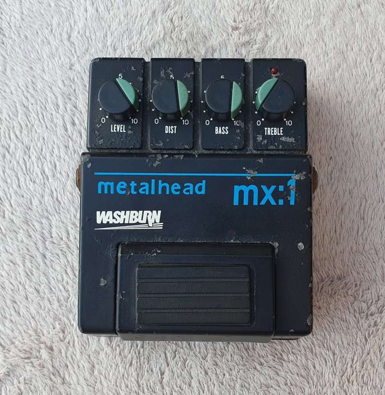 Vintage Washburn Metalhead MX1 Distortion Pedal