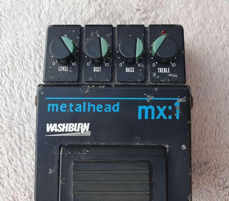 Vintage Washburn Metalhead MX1 Distortion Pedal