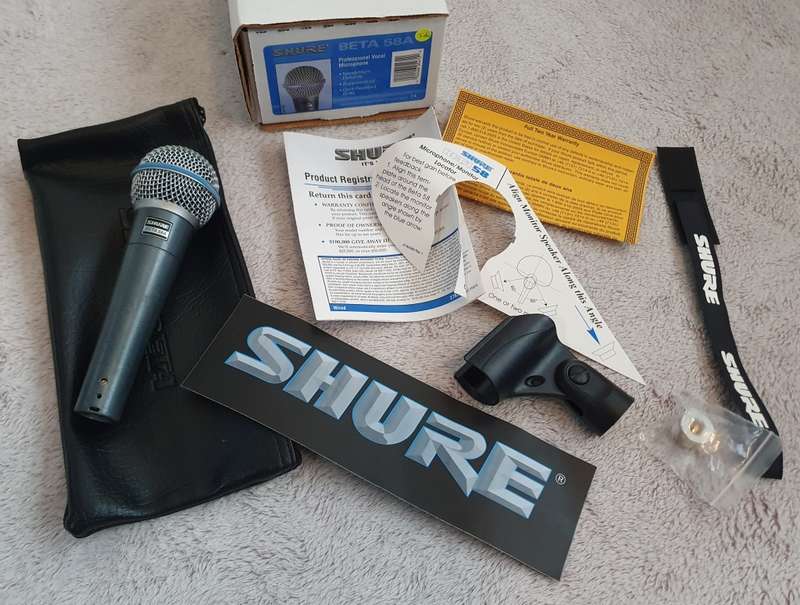 Shure Beta 58A Microphone (in Box)