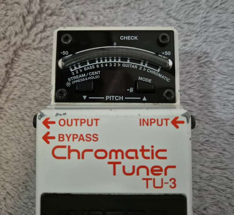 Boss TU-3 Chromatic Guitar Tuner Pedal