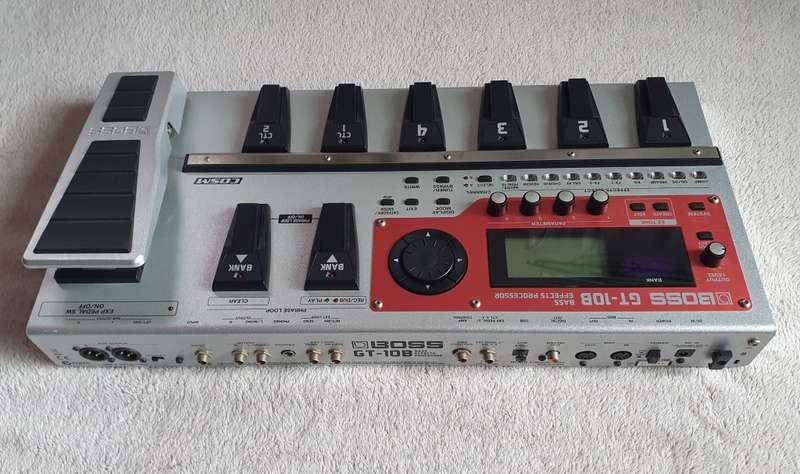 Boss GT10B Bass Guitar Multi-effects Pedal
