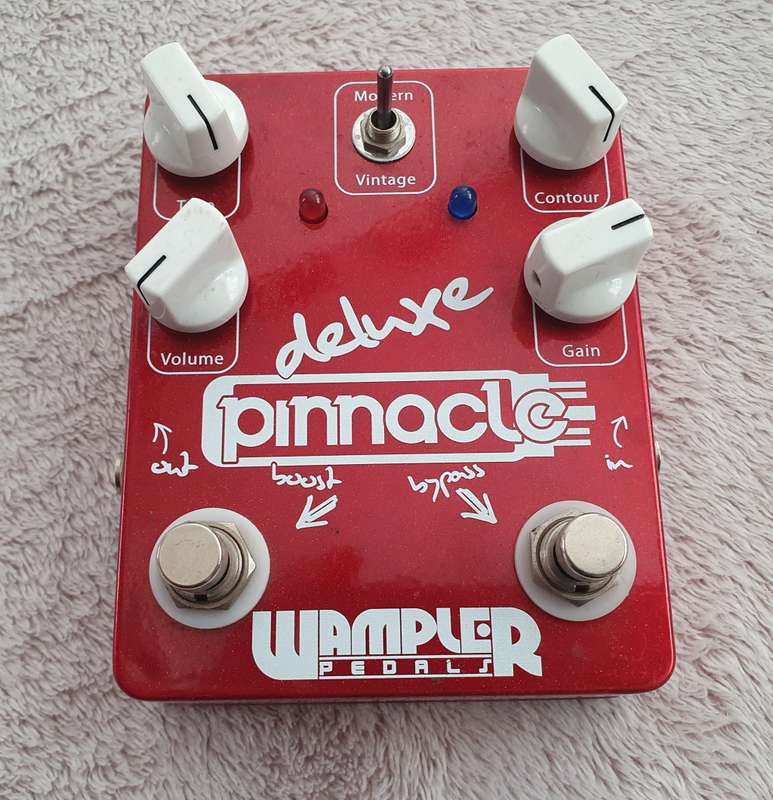 Wampler Pinnacle Deluxe Distortion Guitar Pedal