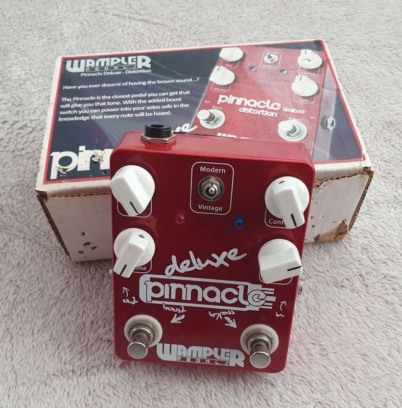 Wampler Pinnacle Deluxe Distortion Guitar Pedal